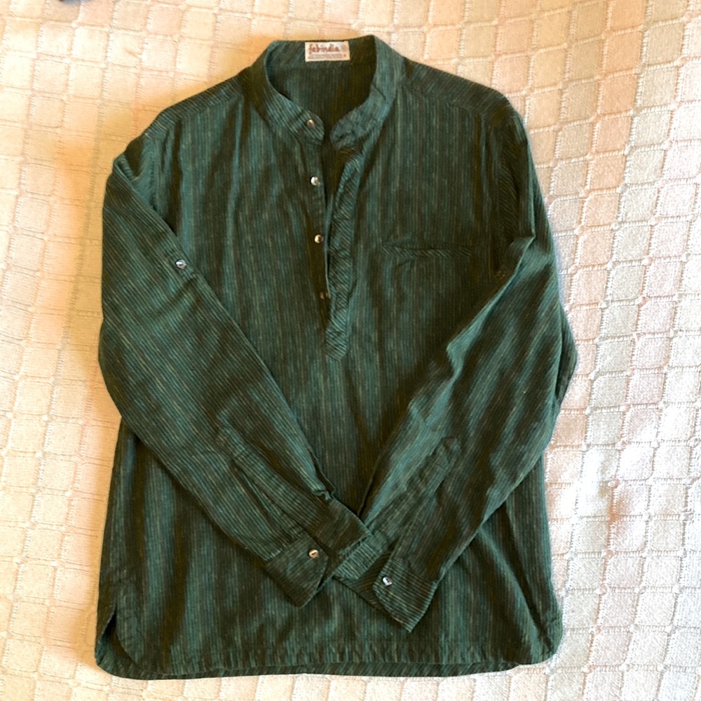 Mens button down long sleeve